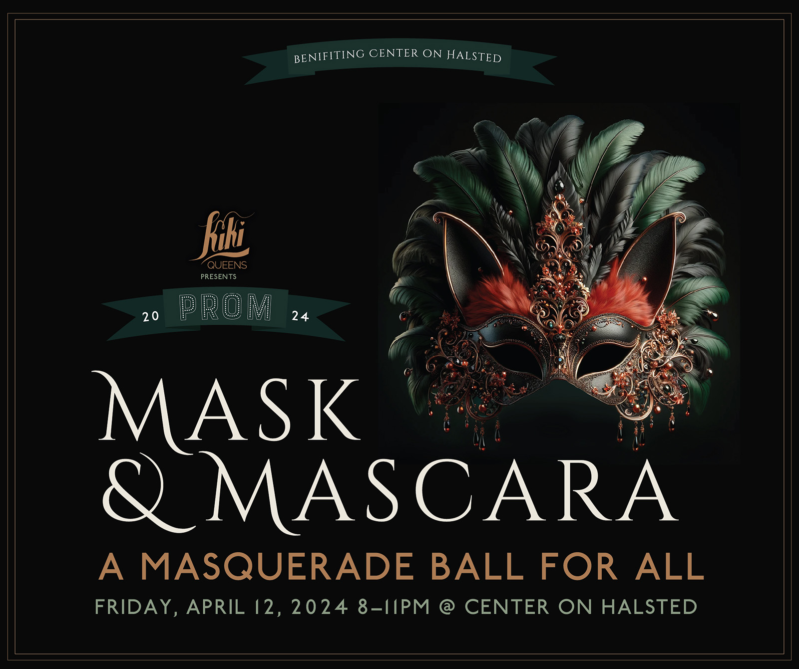 Mask and Mascara Prom Kiki Queens